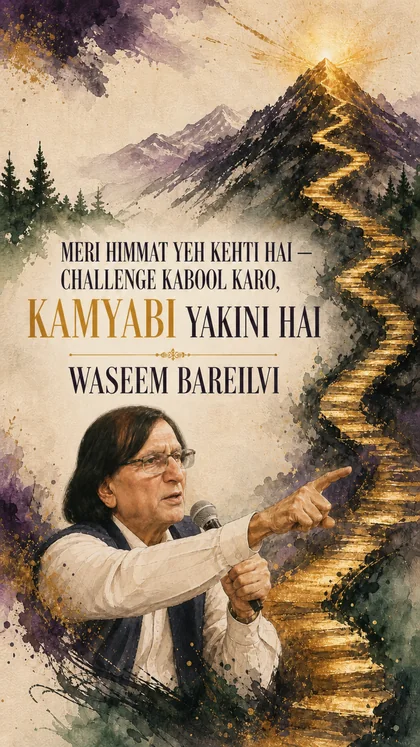 Waseem Barelvi — Cover we designed · GIFLIF Fest
