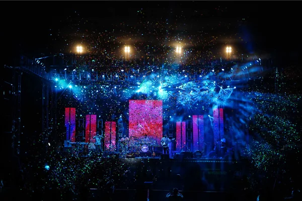 Indiestaan Gurugram — The crowd, from behind the stage · 2024